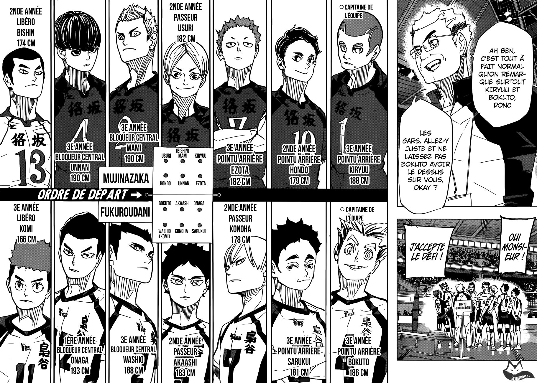 Scan Haikyuu 328 VF Lecture En Ligne - Lelmanga