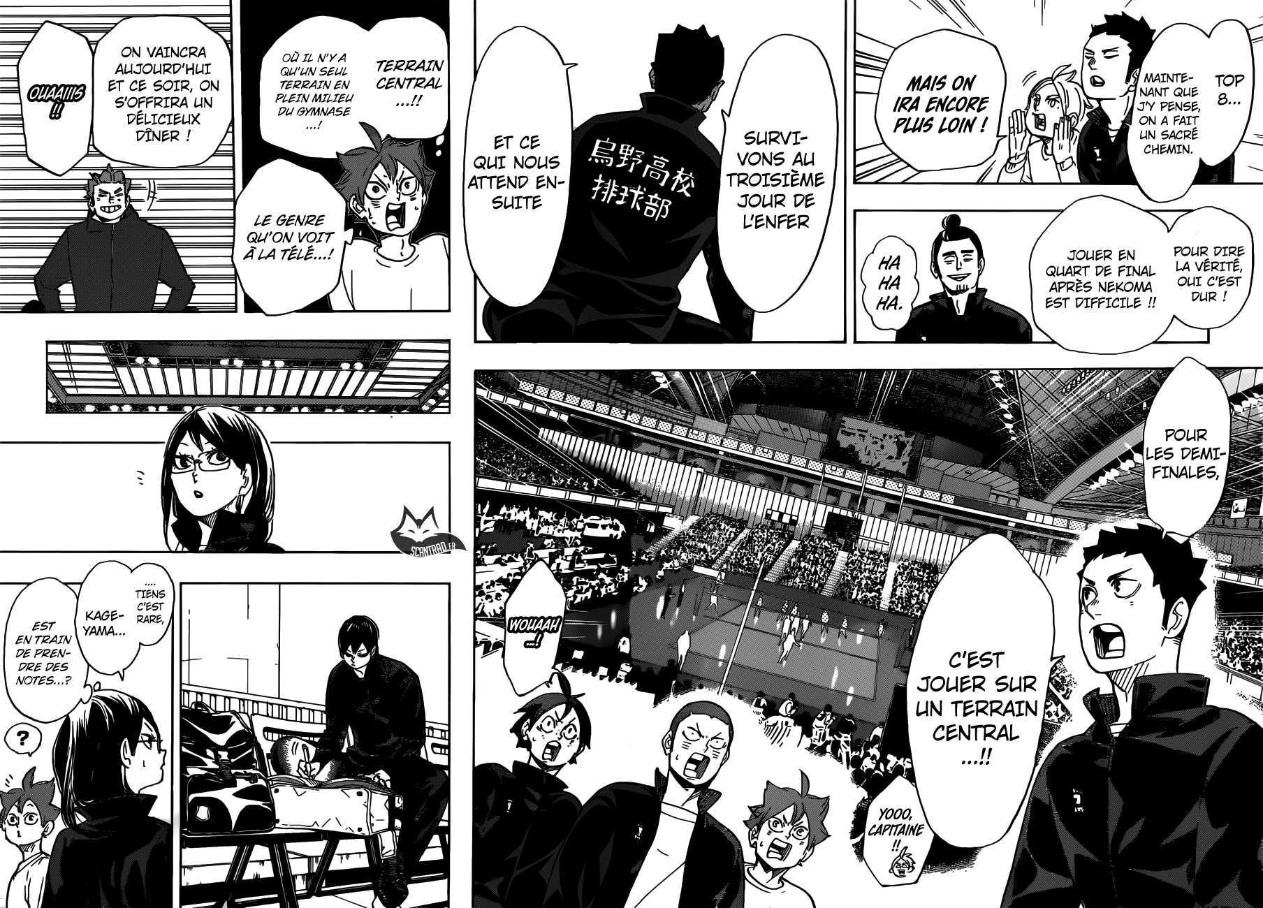 Scan Haikyuu 338 VF Lecture En Ligne - Lelmanga