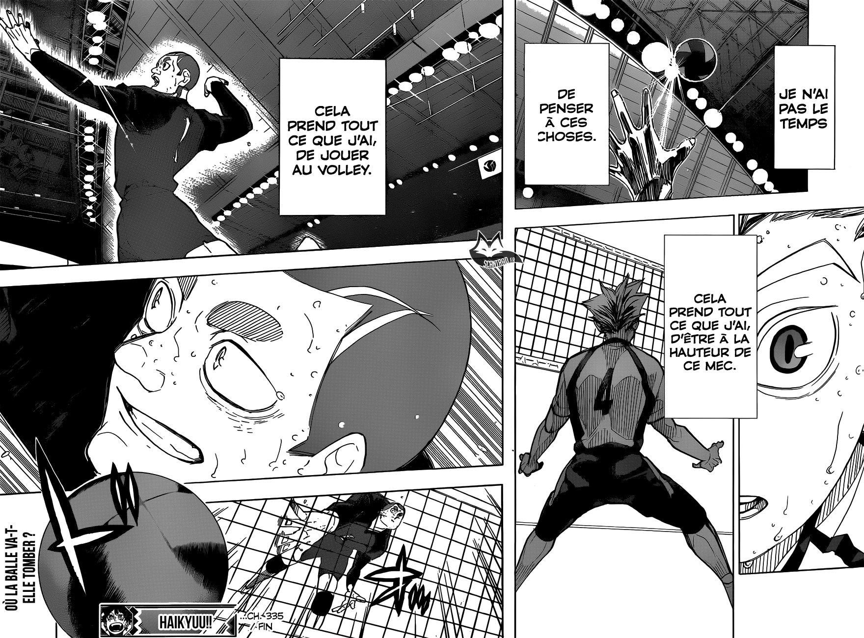 Scan Haikyuu 335 VF Lecture En Ligne - Lelmanga