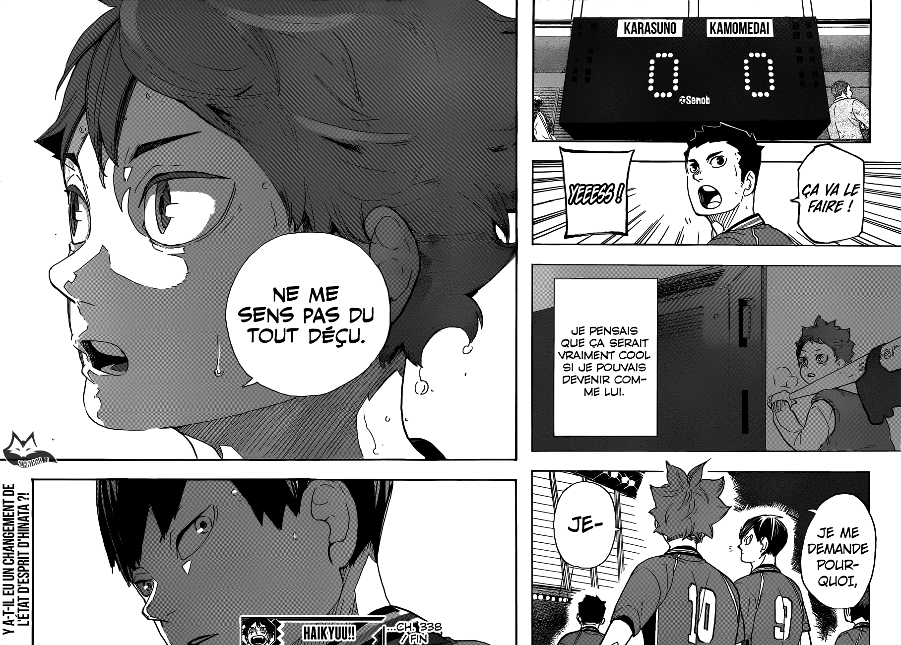 Scan Haikyuu 338 VF Lecture En Ligne - Lelmanga