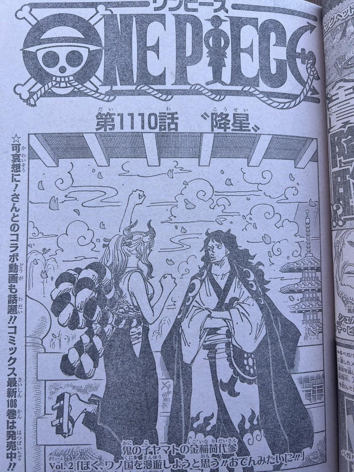 One piece manga 1110