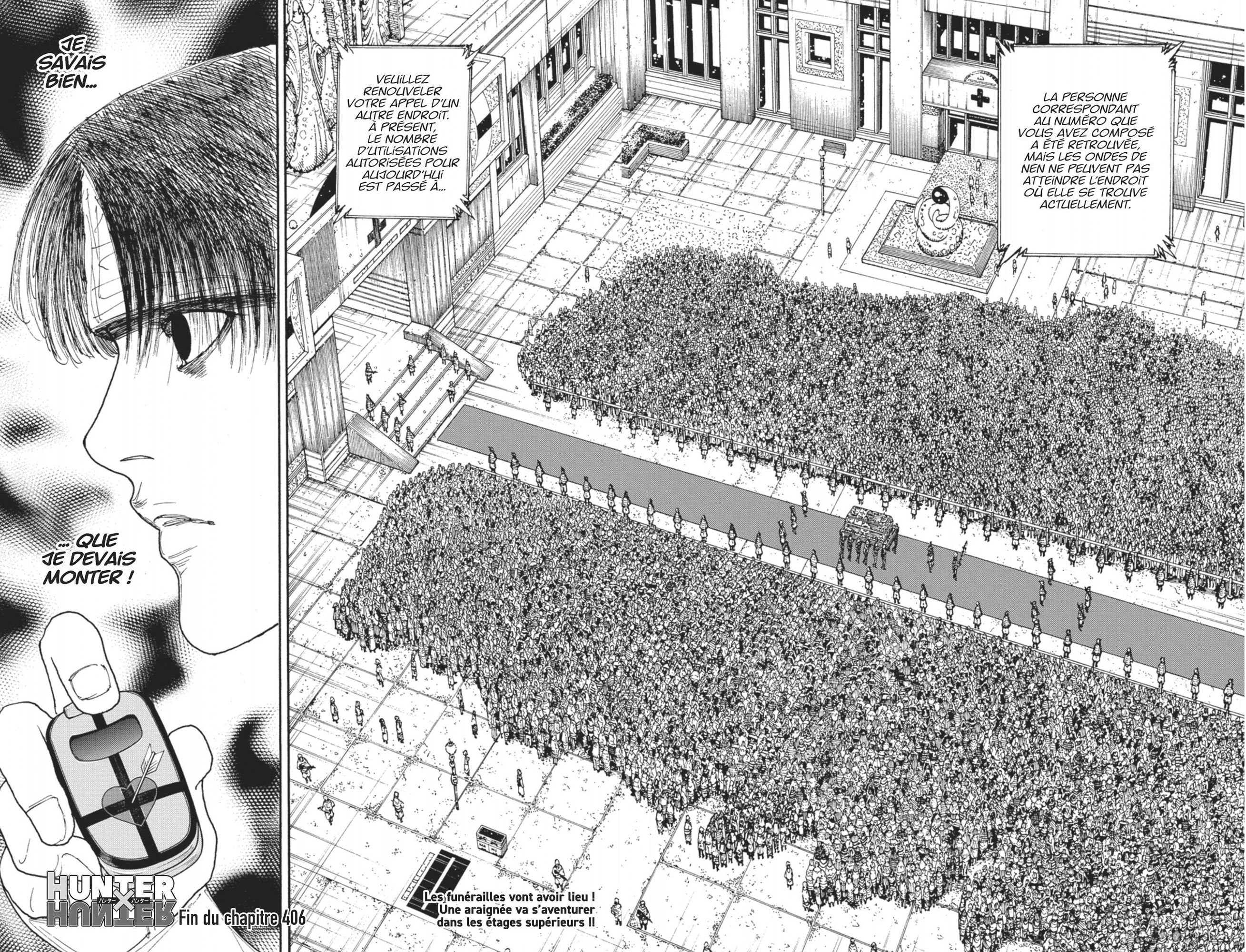 Scan Hunter X Hunter 406 VF Lecture En Ligne - Lelmanga